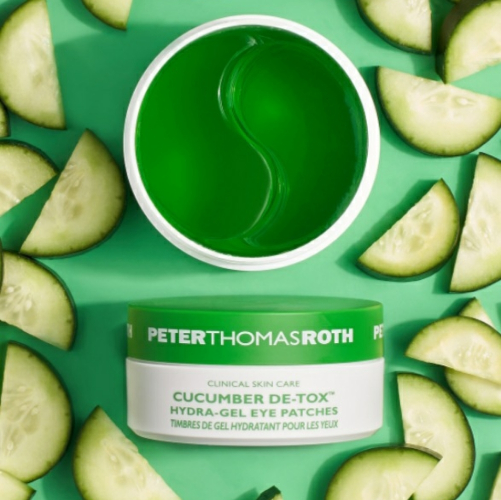 PTR cucumber gel eye patches